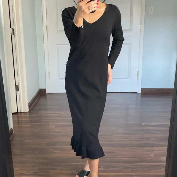 Talbots Italian Merino Wool Sweater Dress size S
